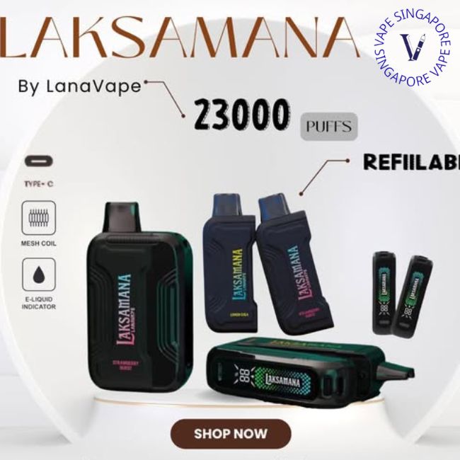 Laksamana 23000 Puffs By Lana Vape | SG Vape Shop Singapore – Vape ...